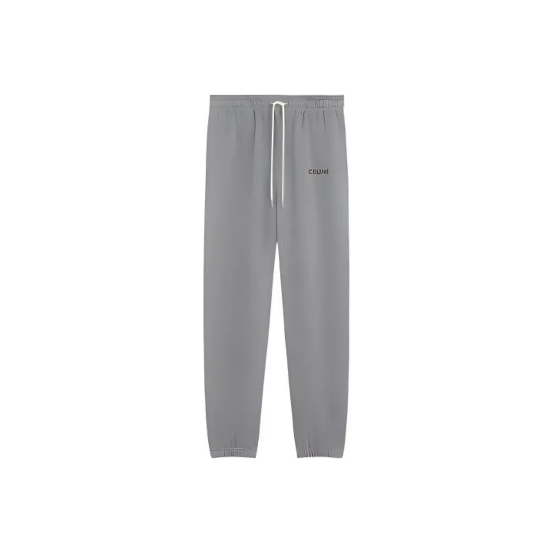 CELINE Embroidered Cotton Track Pants