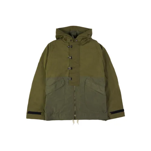 NIGEL CABOURN Зеленая Мужская Куртка