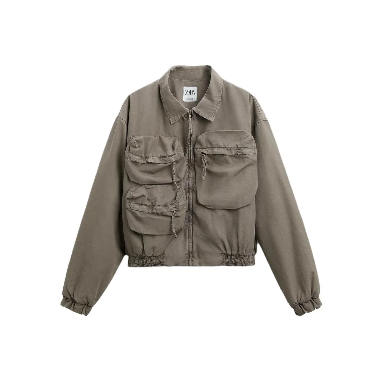 ZARA Jackets Men's Brown