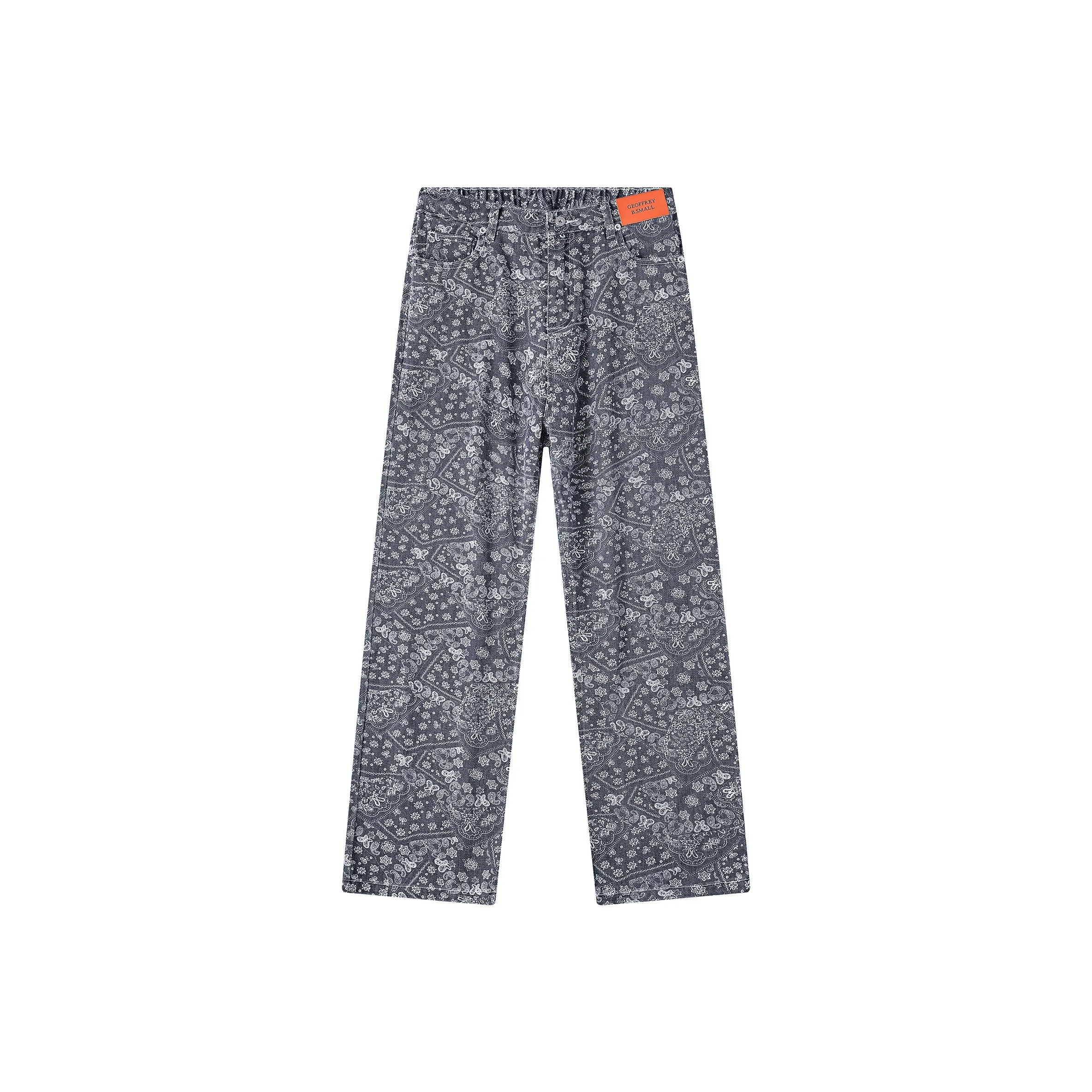 GEOFFREY B. SMALL Джинсы Унисекс Синий Серый