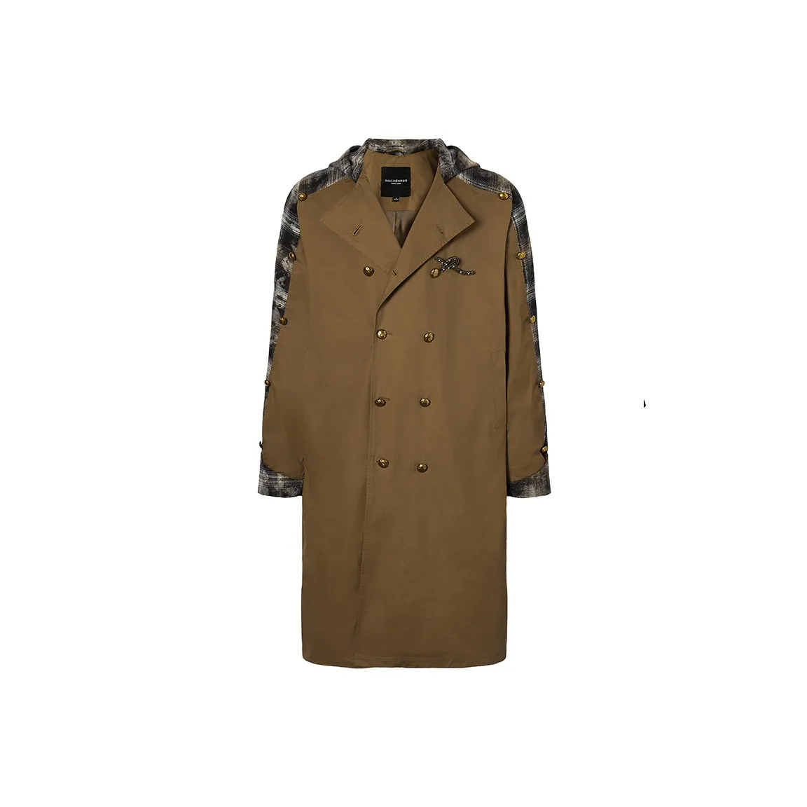 ROCAWEAR Тренчкот Унисекс Кофейный