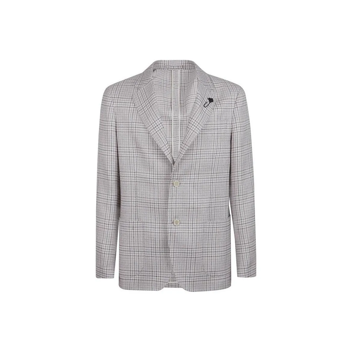 LARDINI Jackets Men Gray
