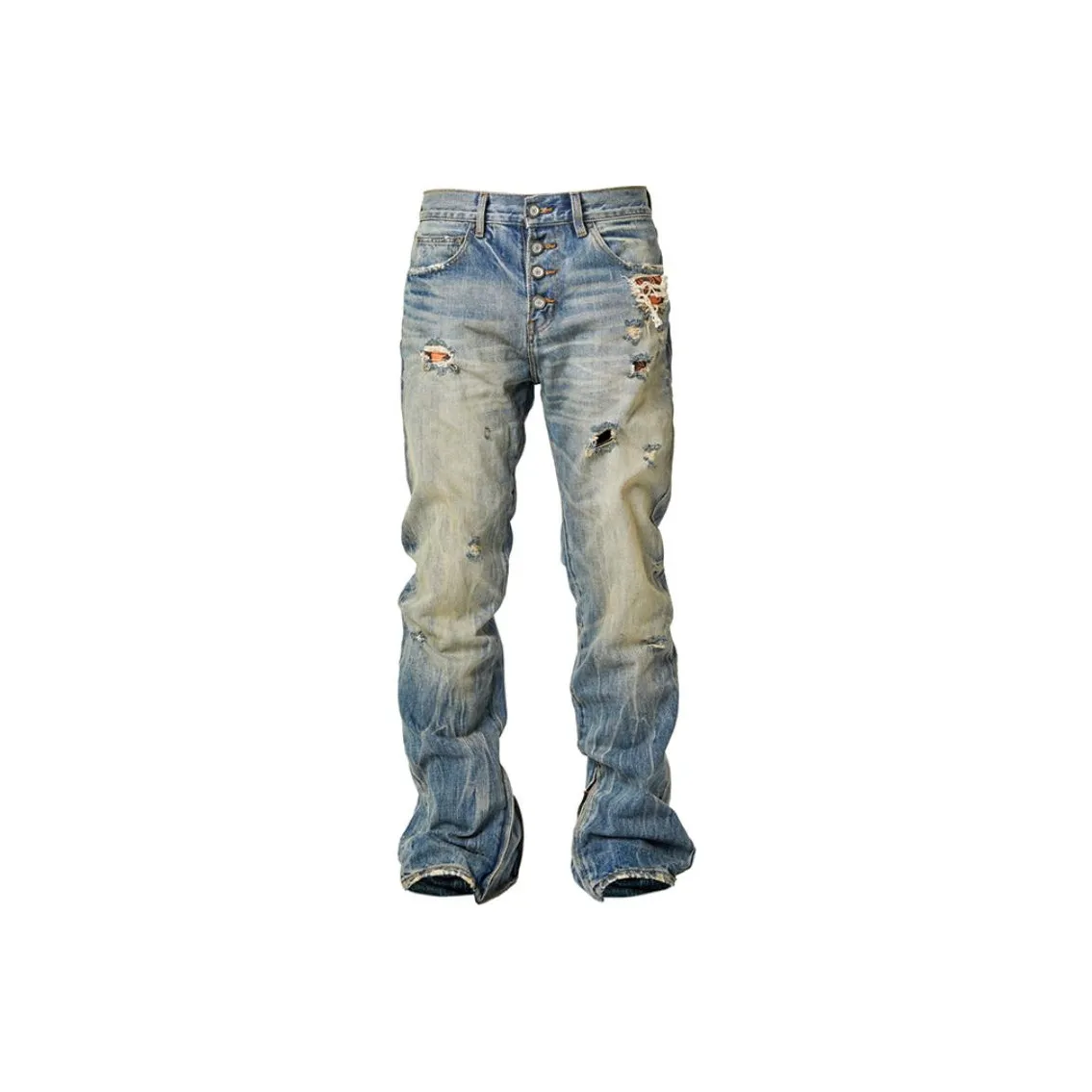 GLACIERBOY Jeans Men's Washed Blue