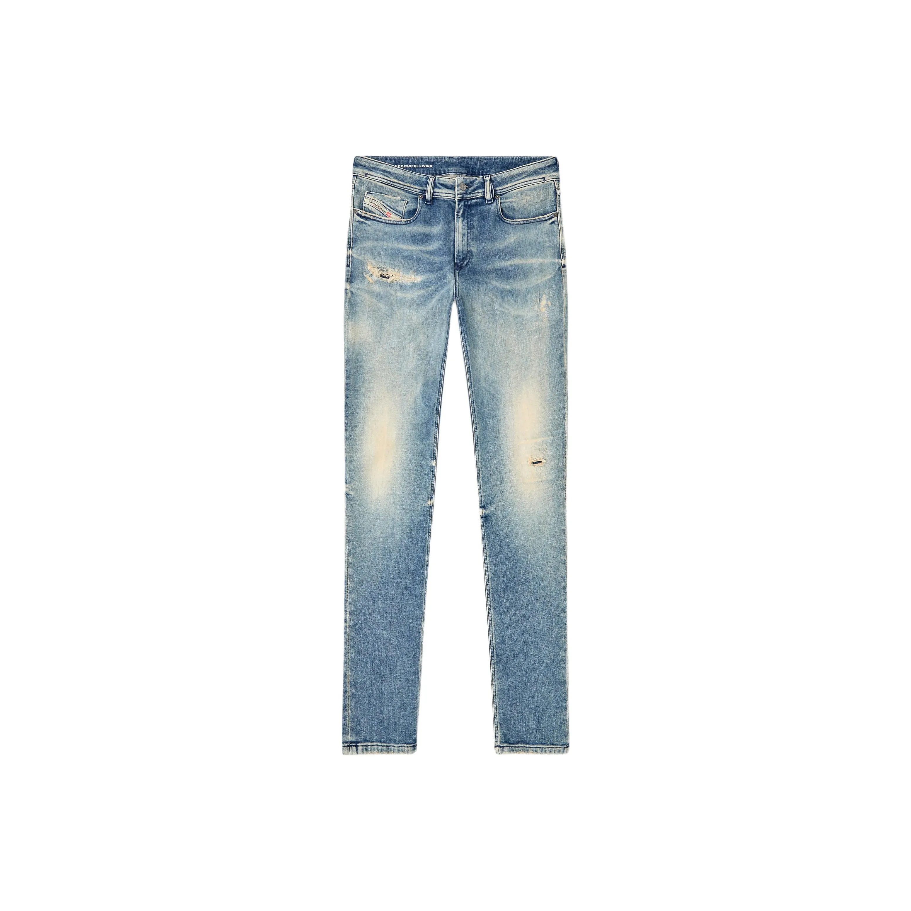 DIESEL Light Blue Men's Jeans DIESEL Светло-голубые мужские джинсы