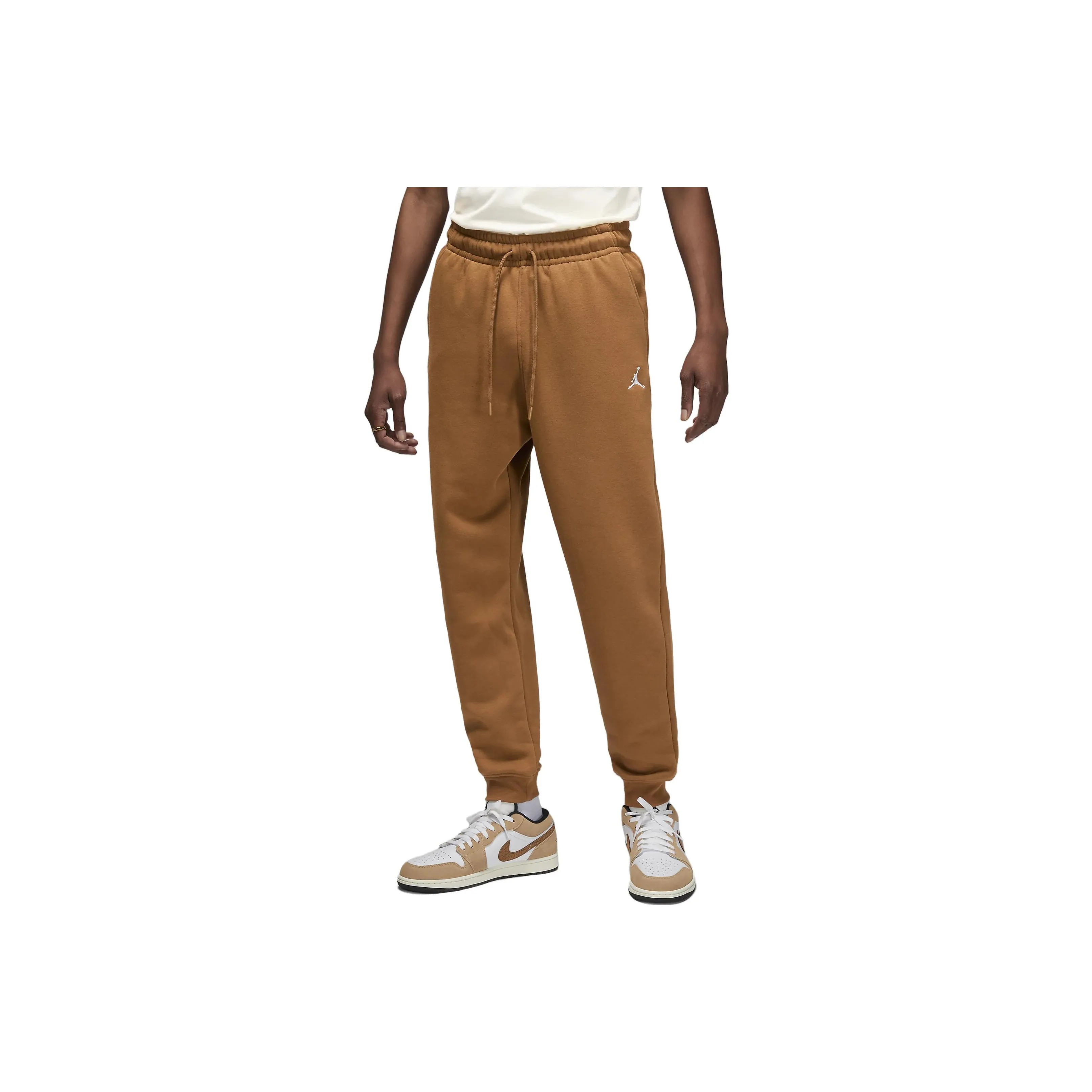 Jordan Knitted Sweatpants Men's Tan