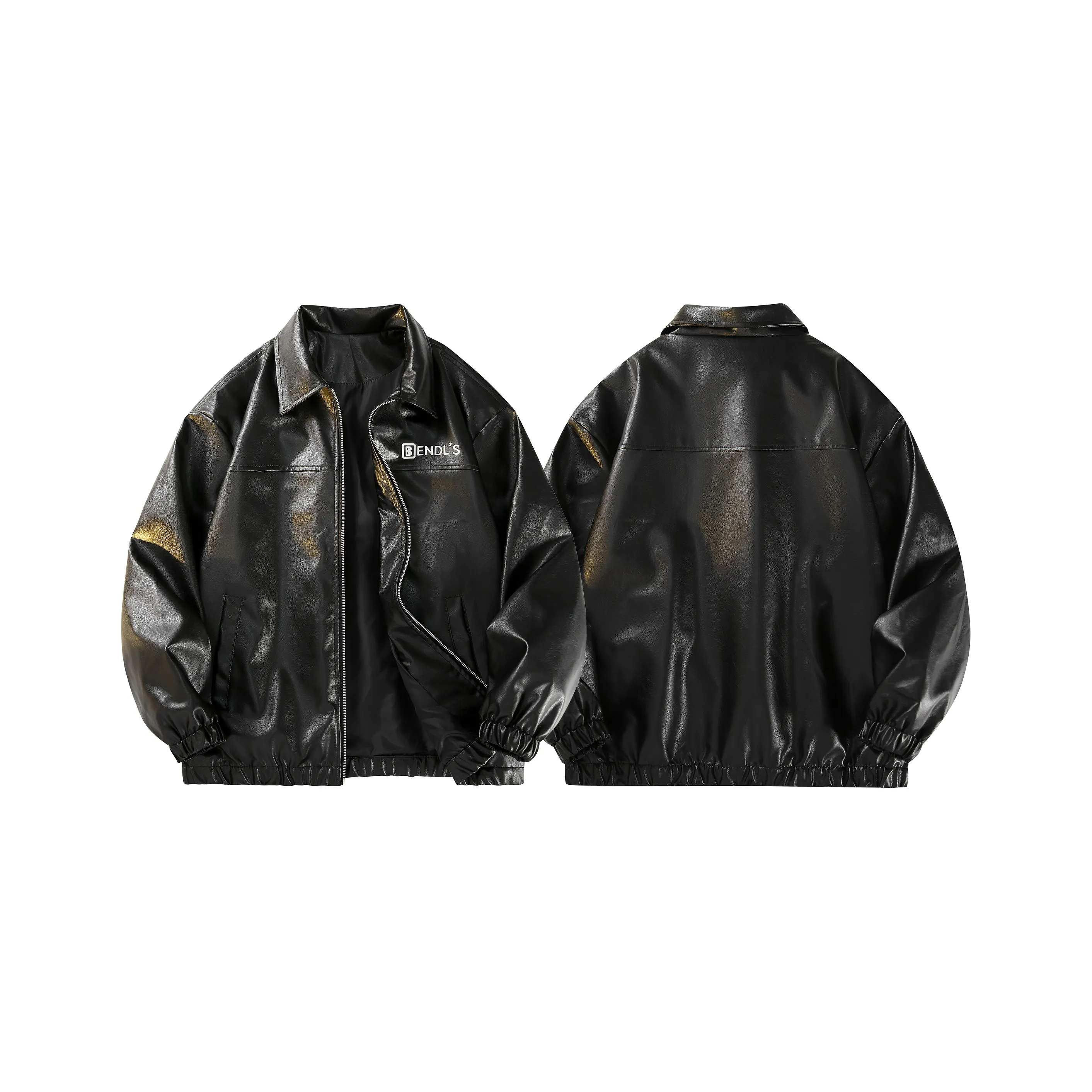 BENDL'S PU Leather Jacket Jackets & Coats, Suitable For Spring And Autumn Seasons Unisex