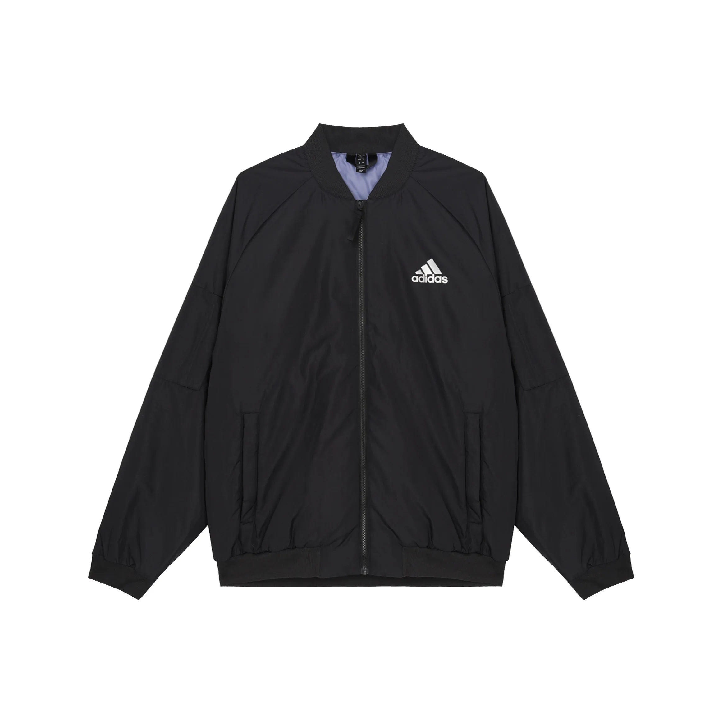 Adidas BOMBER Хлопковый пуховик Мужской Черный