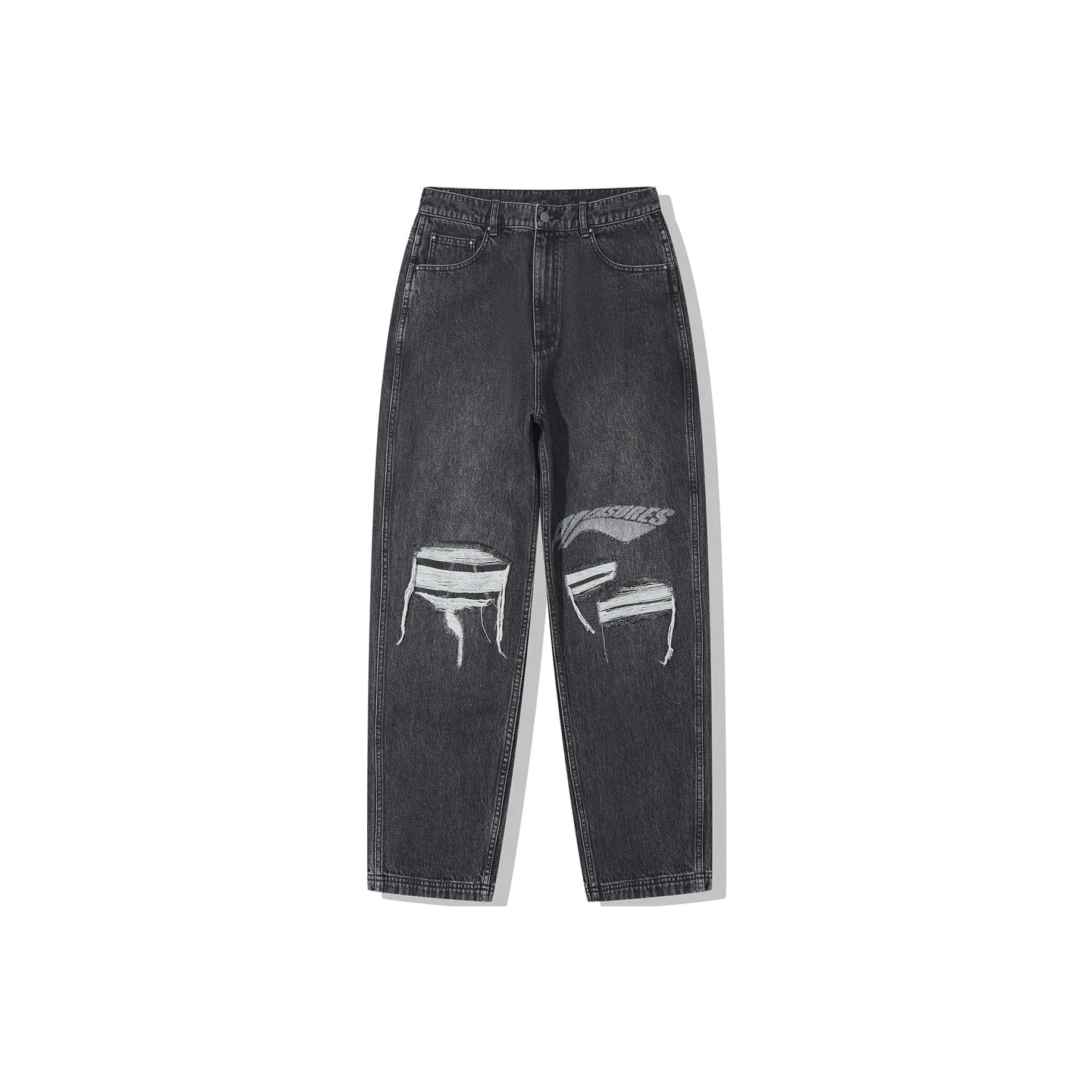 Pleasures X LiNing Jeans Men Black