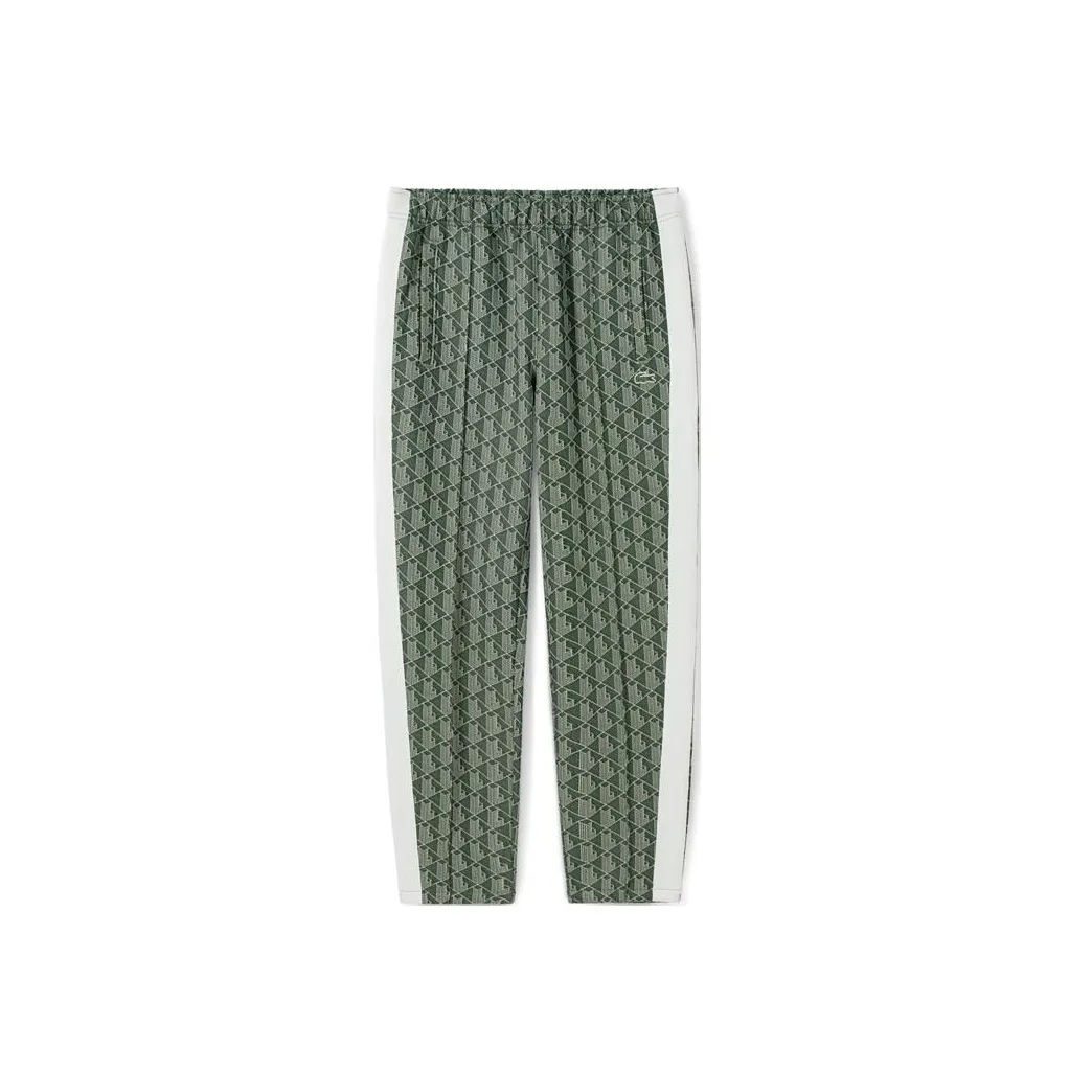 LACOSTE Knitted Sweatpants Men's Green
