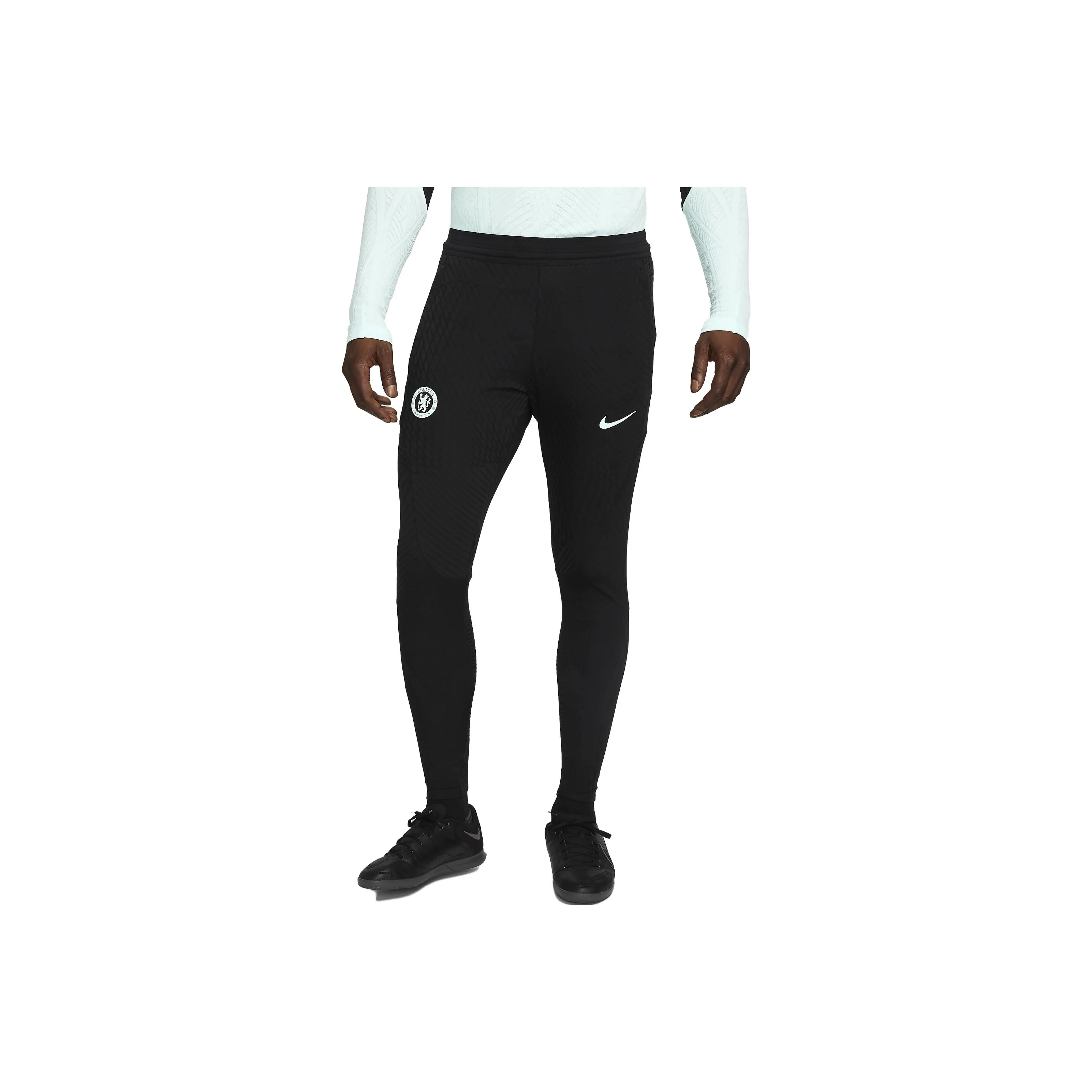 Nike Chelsea F.C. Strike Elite Third Вязаные Тренировочные Штаны Мужские Черные