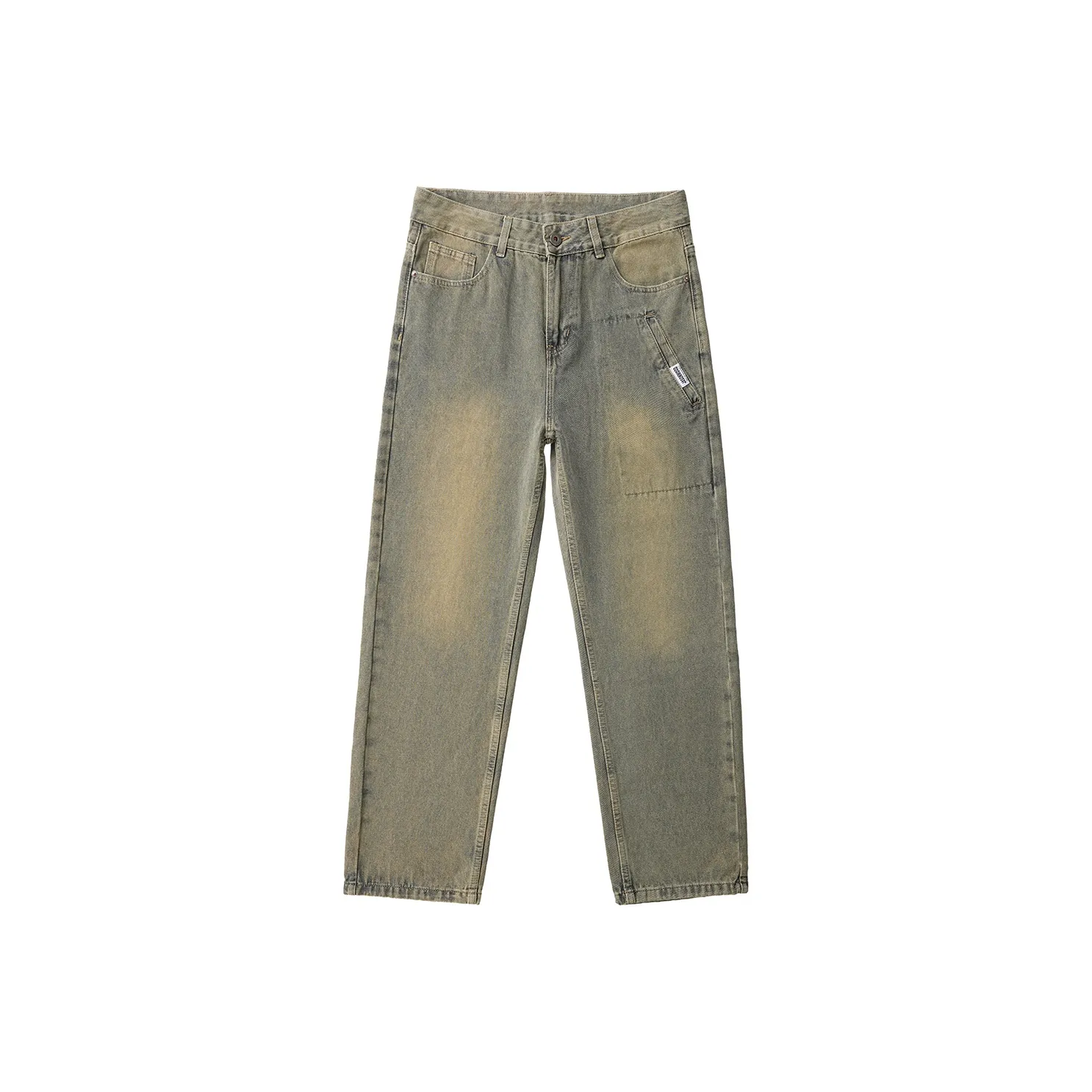 JASONWOOD Cowboy On The Run Jeans Unisex Washed Yellow Mud