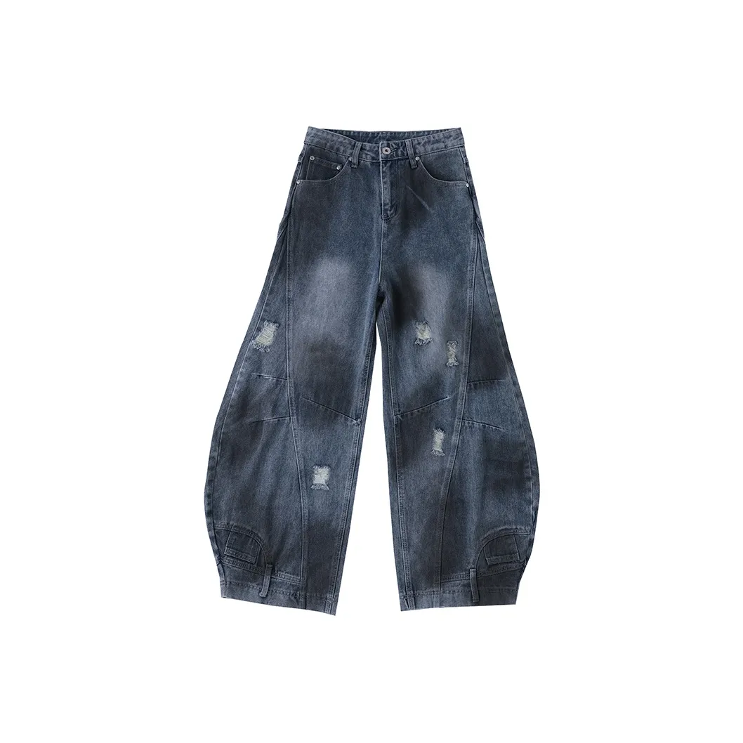 LAMLICKA Синие Унисекс Джинсы