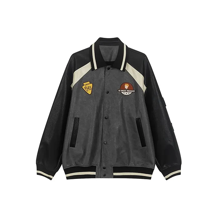Bosieagender X The Little Prince Baseball Jacket Unisex