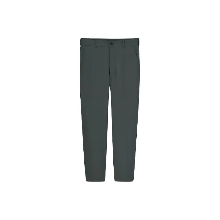 UNIQLO Повседневные брюки Мужские Темно-серые