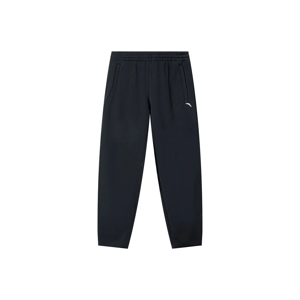 ANTA Basketball Collection Вязаные тренировочные брюки мужские черные