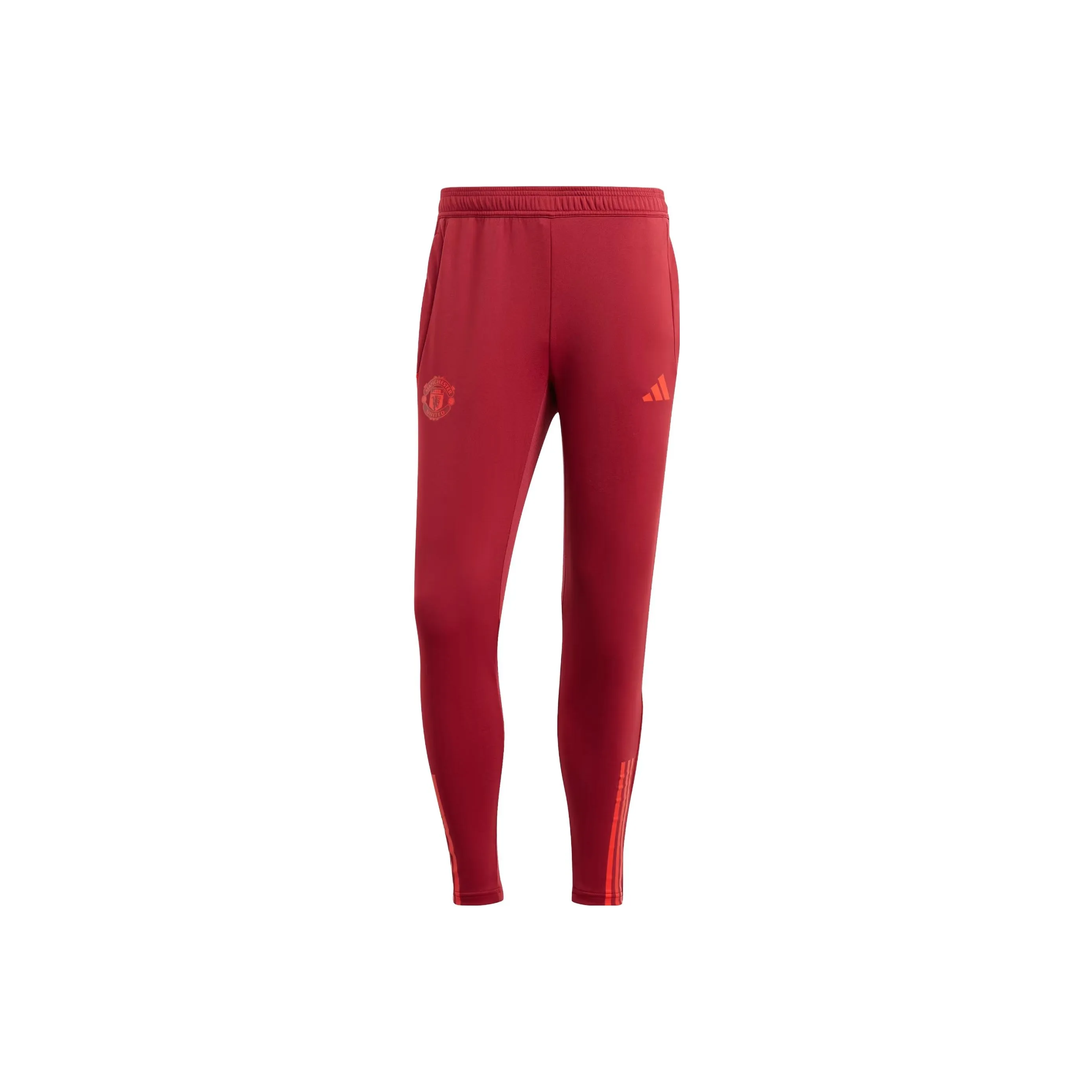 Adidas Manchester United Tiro 23 Training Tracksuit Bottoms Knitted Sweatpants Men's Red