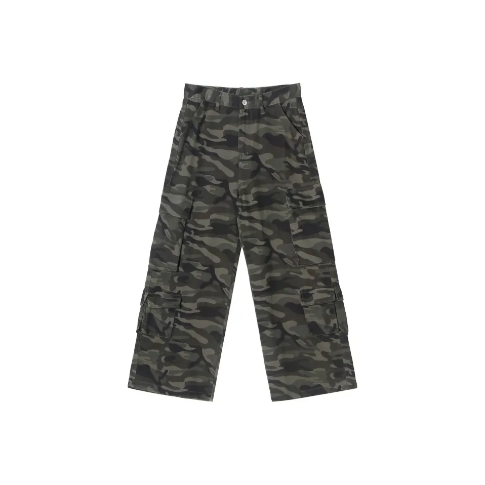 TURN TIDE Джинсы Унисекс Камуфляж