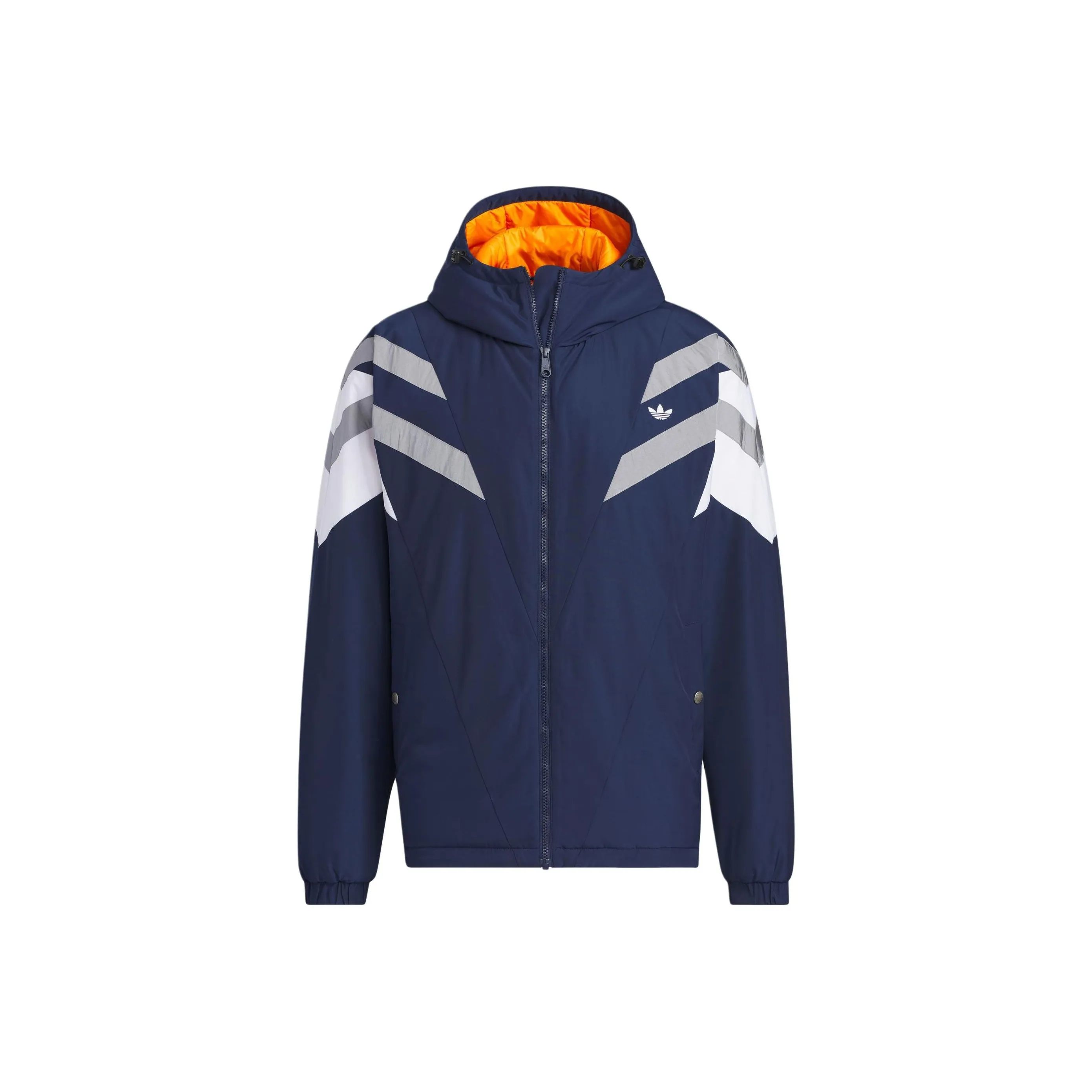 Adidas Originals Vintage Пуховик Мужской Темный Индиго Белый