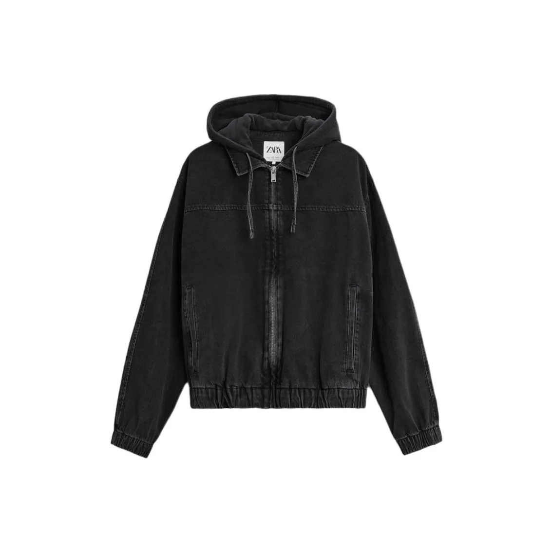 ZARA Jackets & Coats Men's Black
