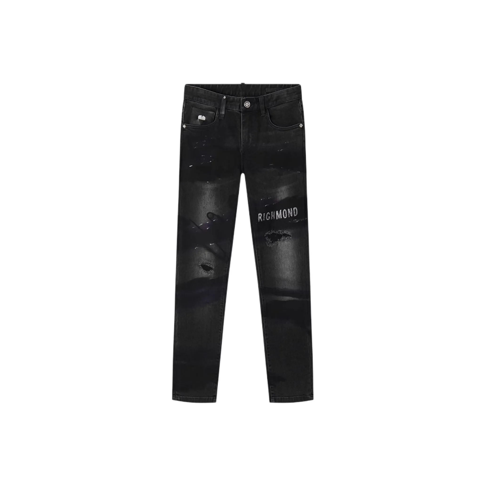 JOHN RICHMOND FW24 Jeans Men's Black Gray