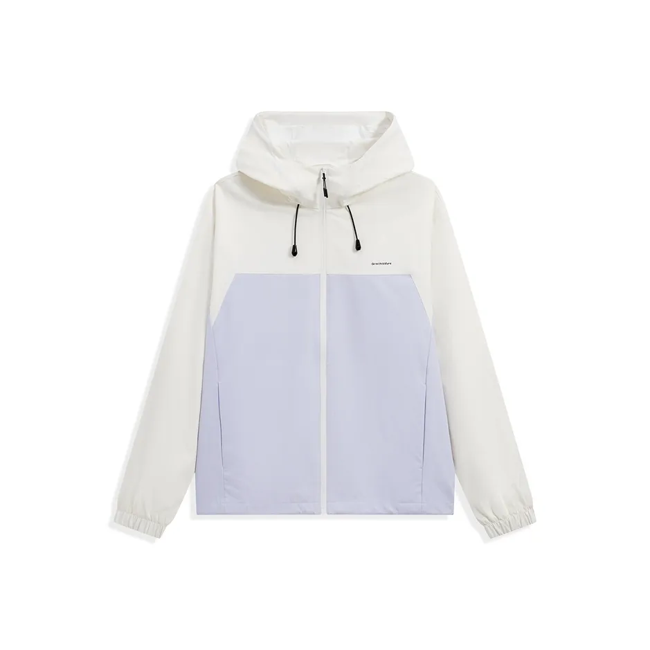 XTEP Тренчкот Унисекс Прозрачный Фиолетовый