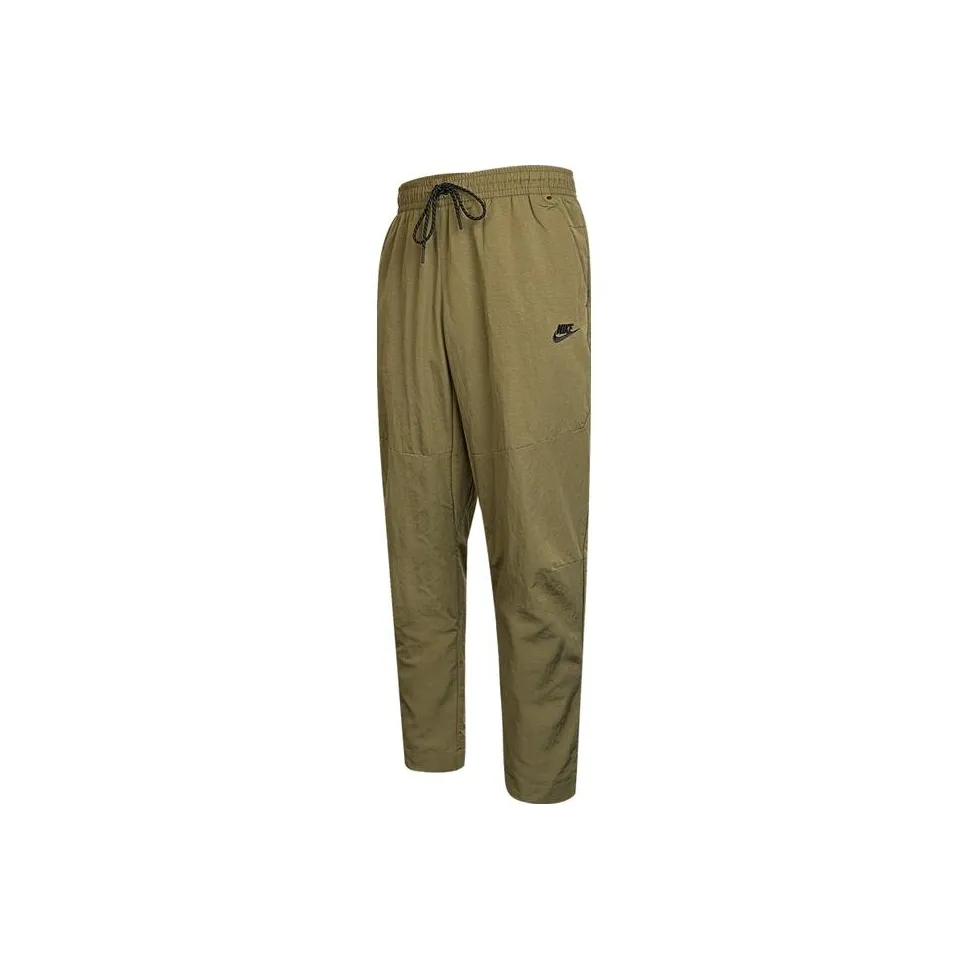 Nike Sportswear Essentials Series Casual Pants Men's Olive Green