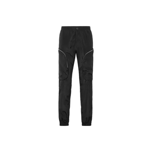 PHILIPP PLEIN Черные Мужские Вязаные Спортивные Брюки