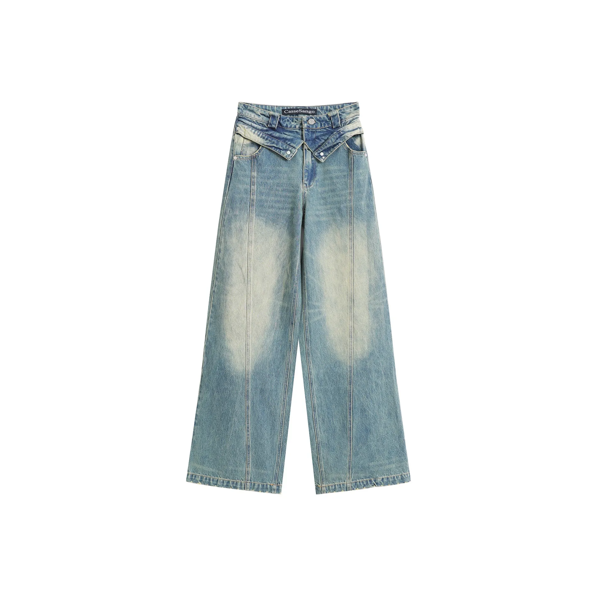Cassesango X ANTERIORLOVED Jeans Unisex Blue