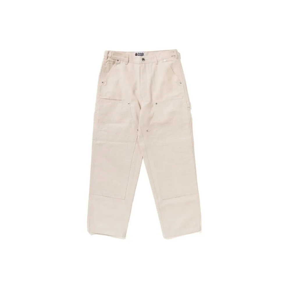 107 cm ceinture-bas du jean Line Camo Patch Denim Double Knee Work Pants