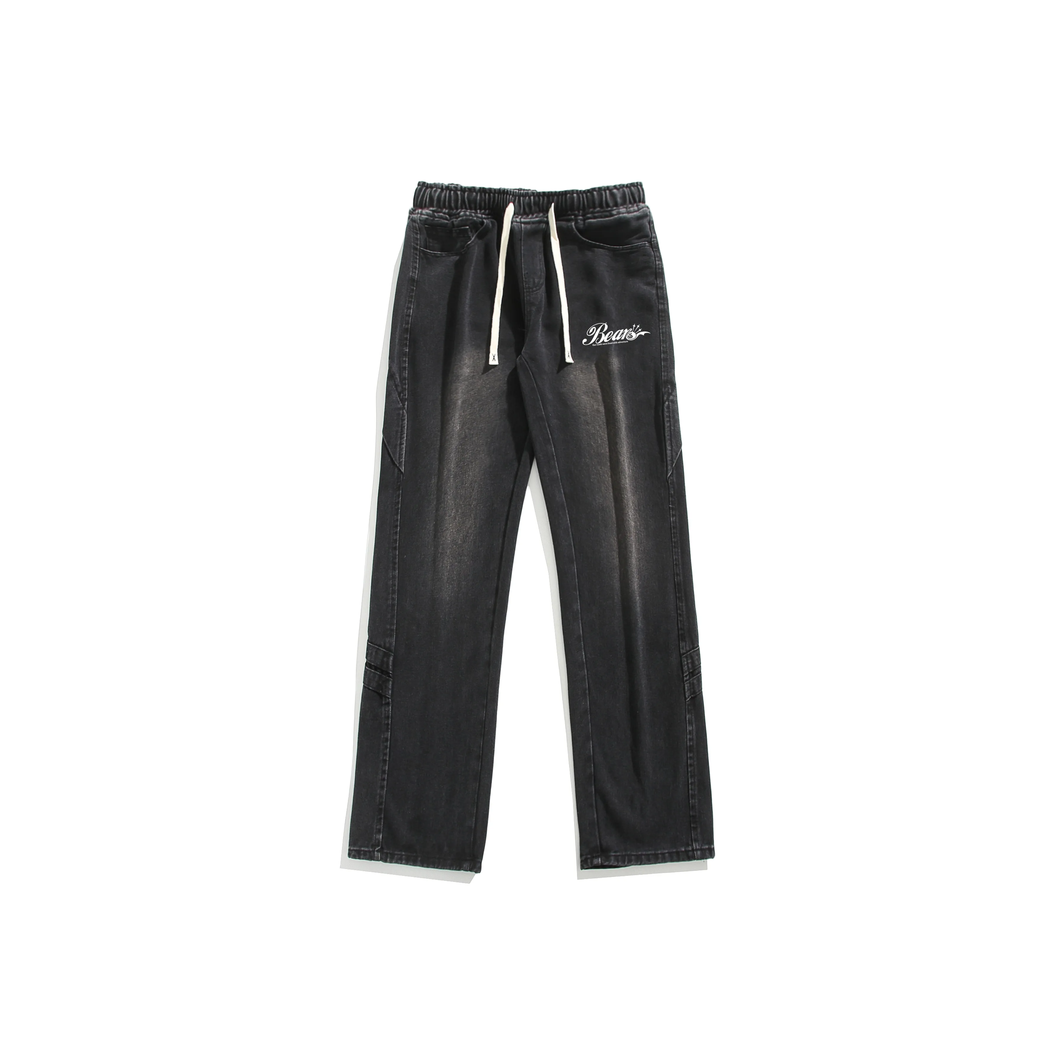 BOS BEAR Jeans Unisex Black