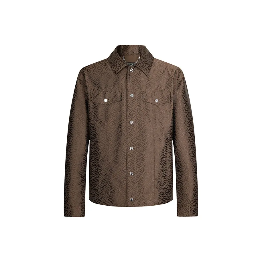 MANGANO FW24 Куртки Пальто Мужской Кофе