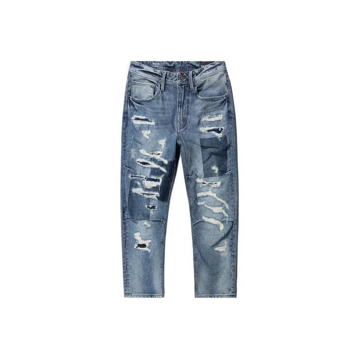 ABLE JEANS Men Washed Vintage Indigo