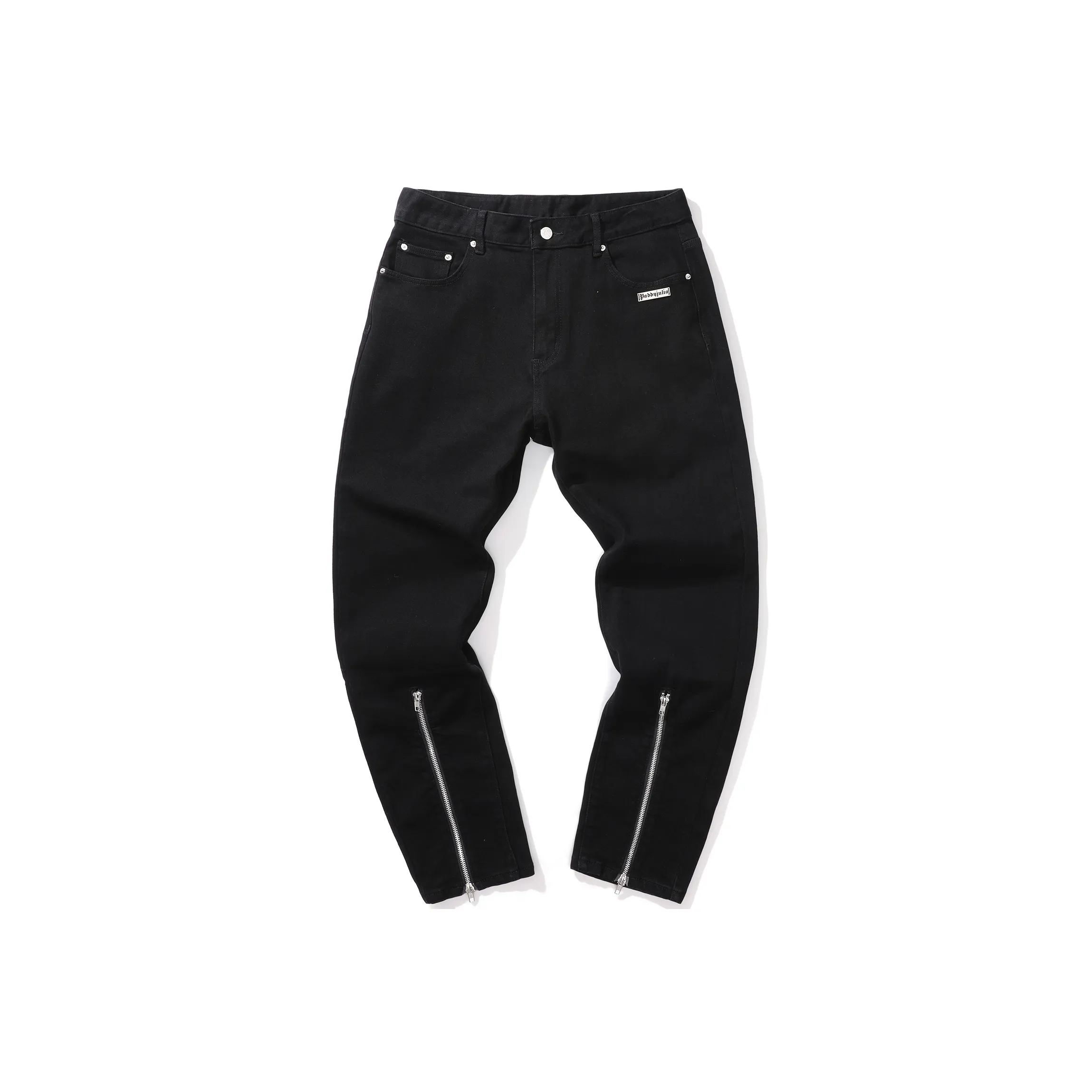 Paddy Julia Черные Унисекс Джинсы