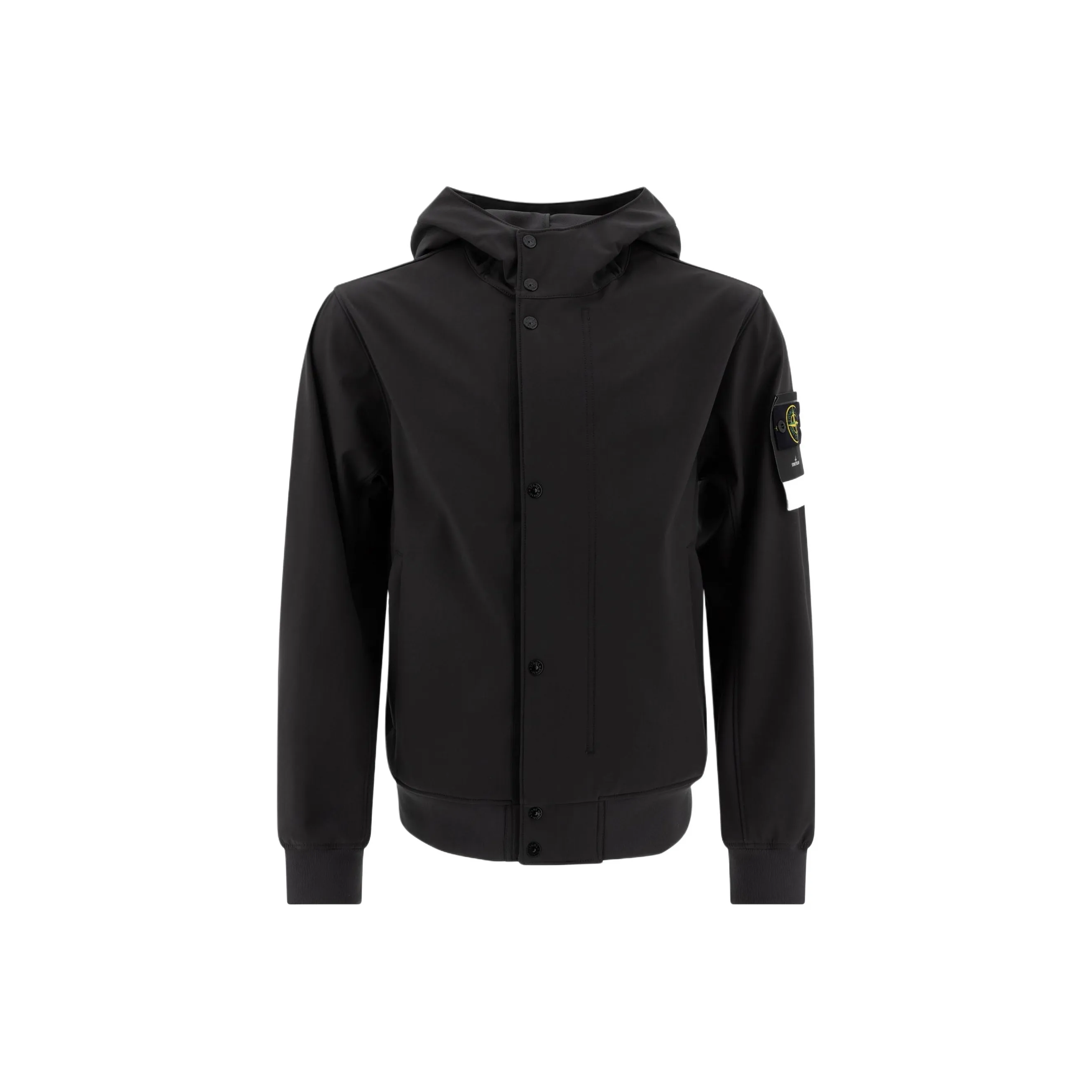 STONE ISLAND Logo Patch Hooded Jacket