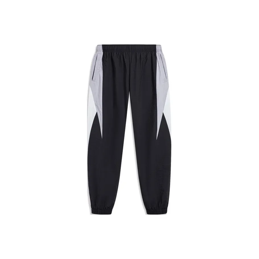 LiNing Sports Trend Series Knitted Sweatpants Men's Black