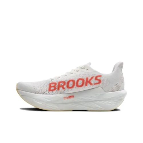 Brooks Беговые кроссовки Низкие Белый Персиковый Цвет Женские
