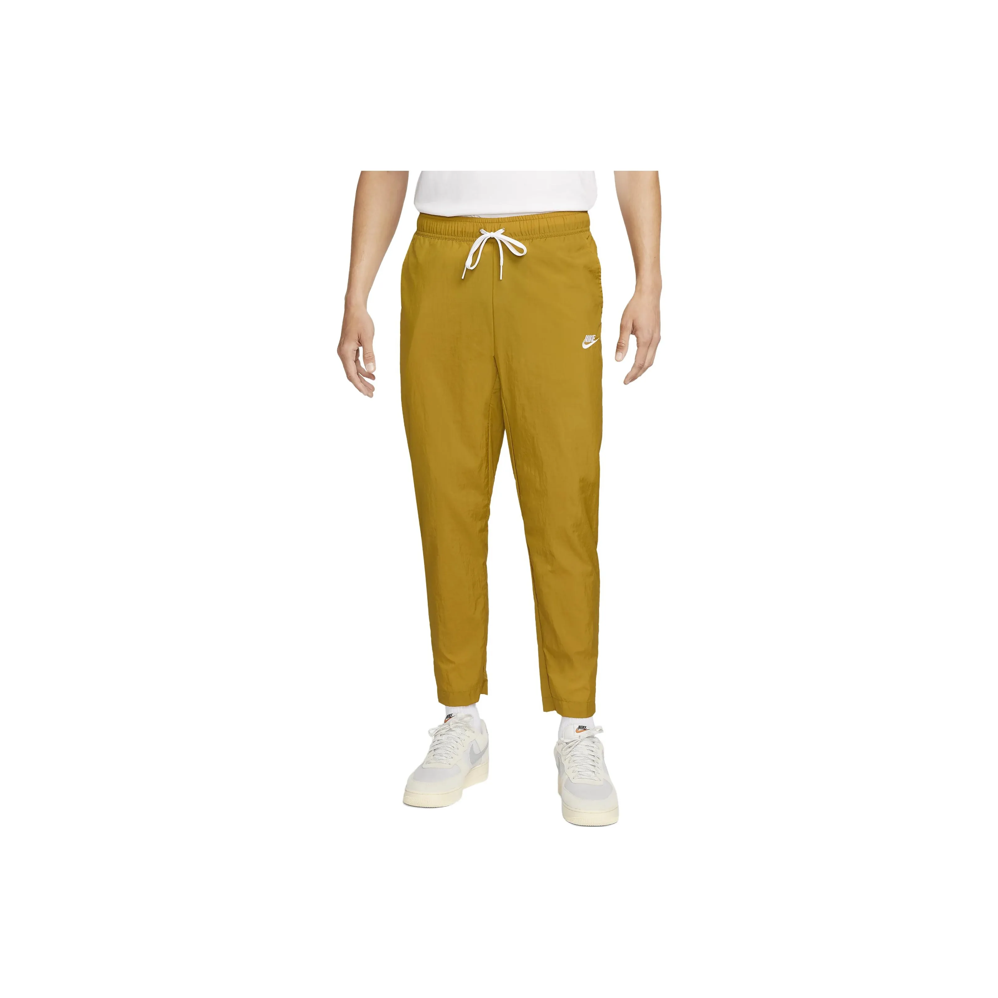 Nike Knitted Sweatpants Men's Yellow