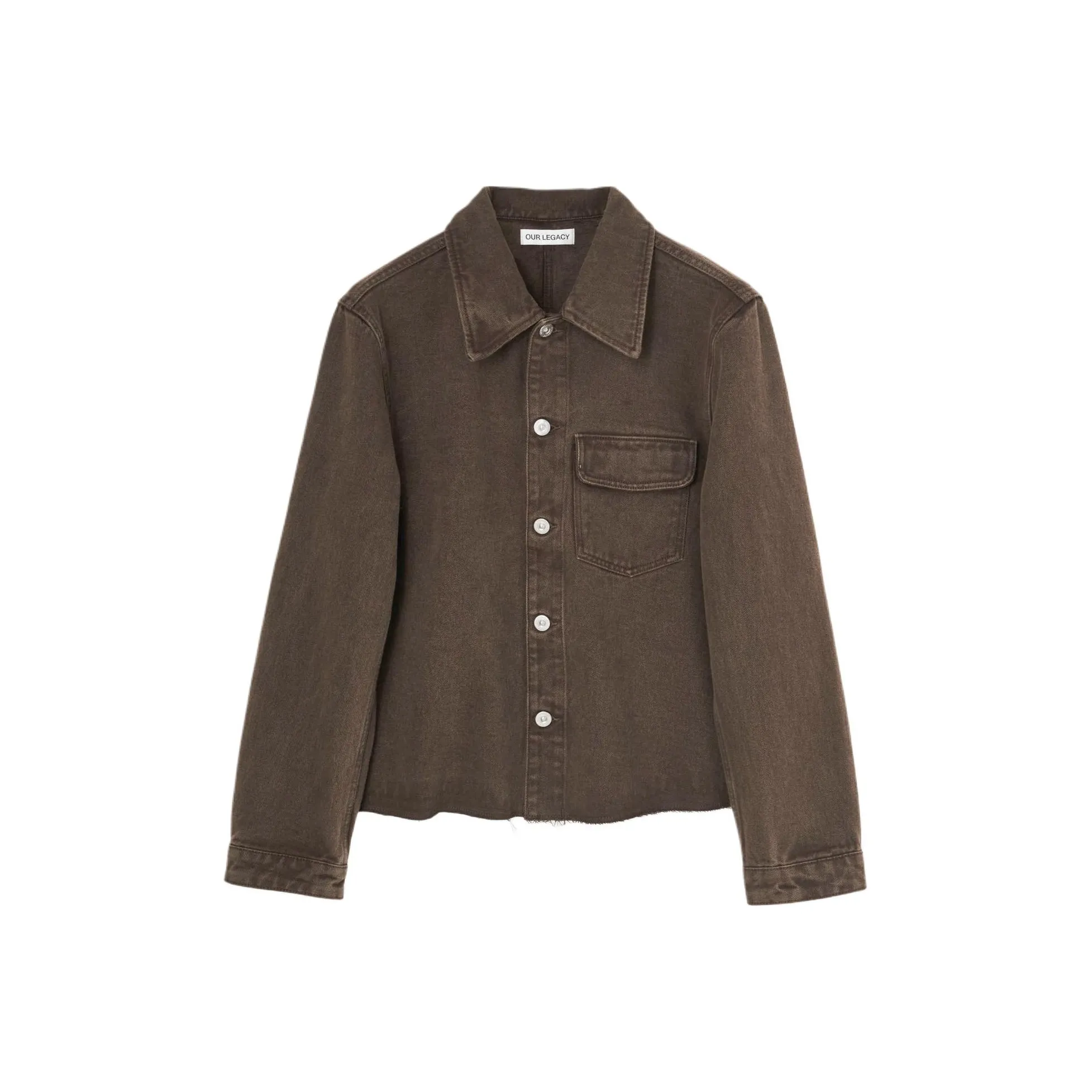 OUR LEGACY SS25 Куртки Пальто Мужской Шоколад