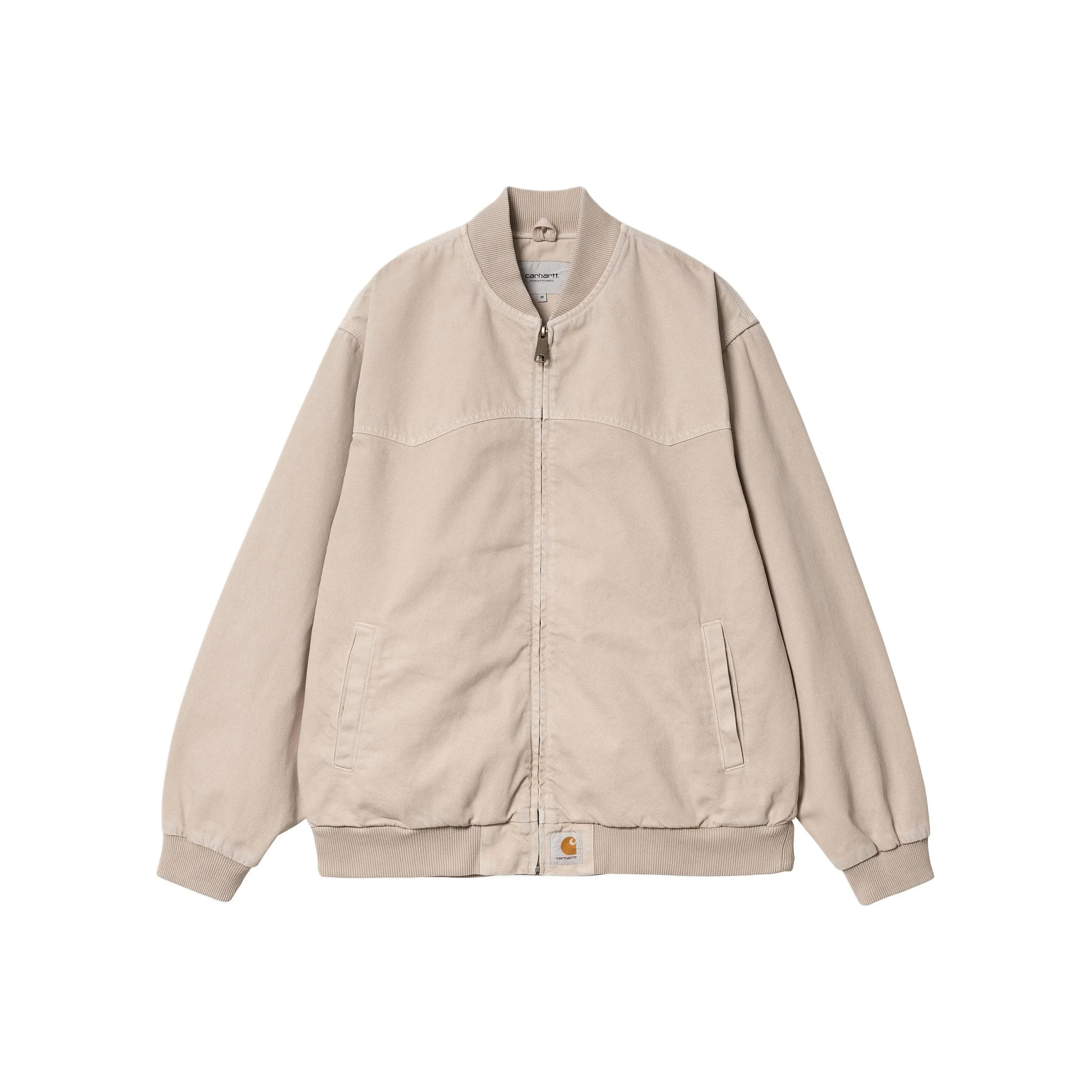 Carhartt WIP SS24 OG Santa Fe Bomber Jackets & Coats Men's Ecru