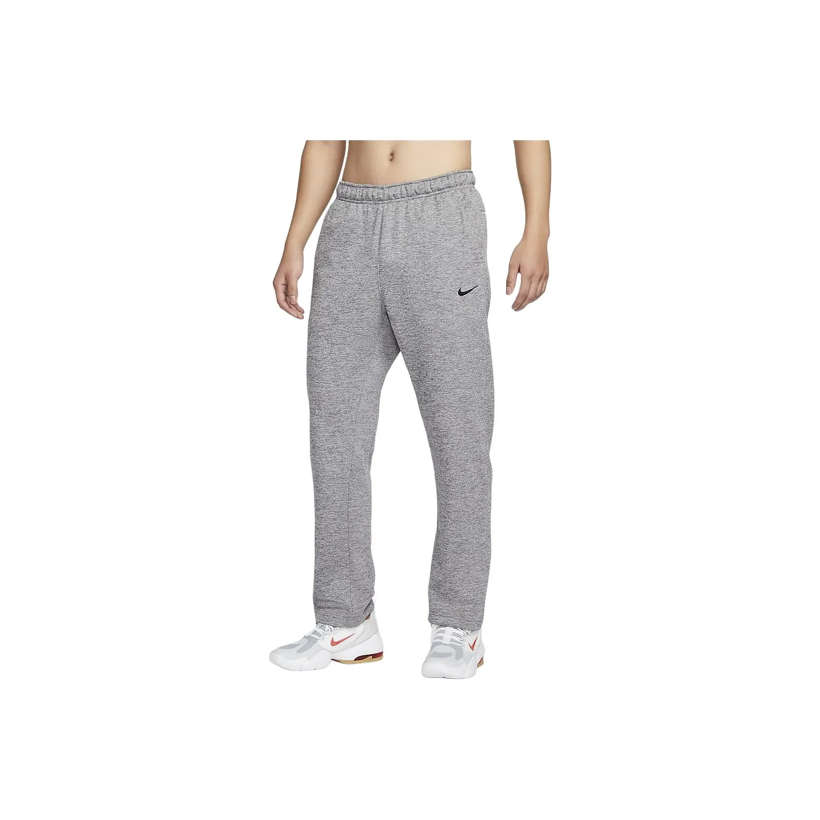 Nike Therma-FIT Knitted Sweatpants Men Toned Dark Gray