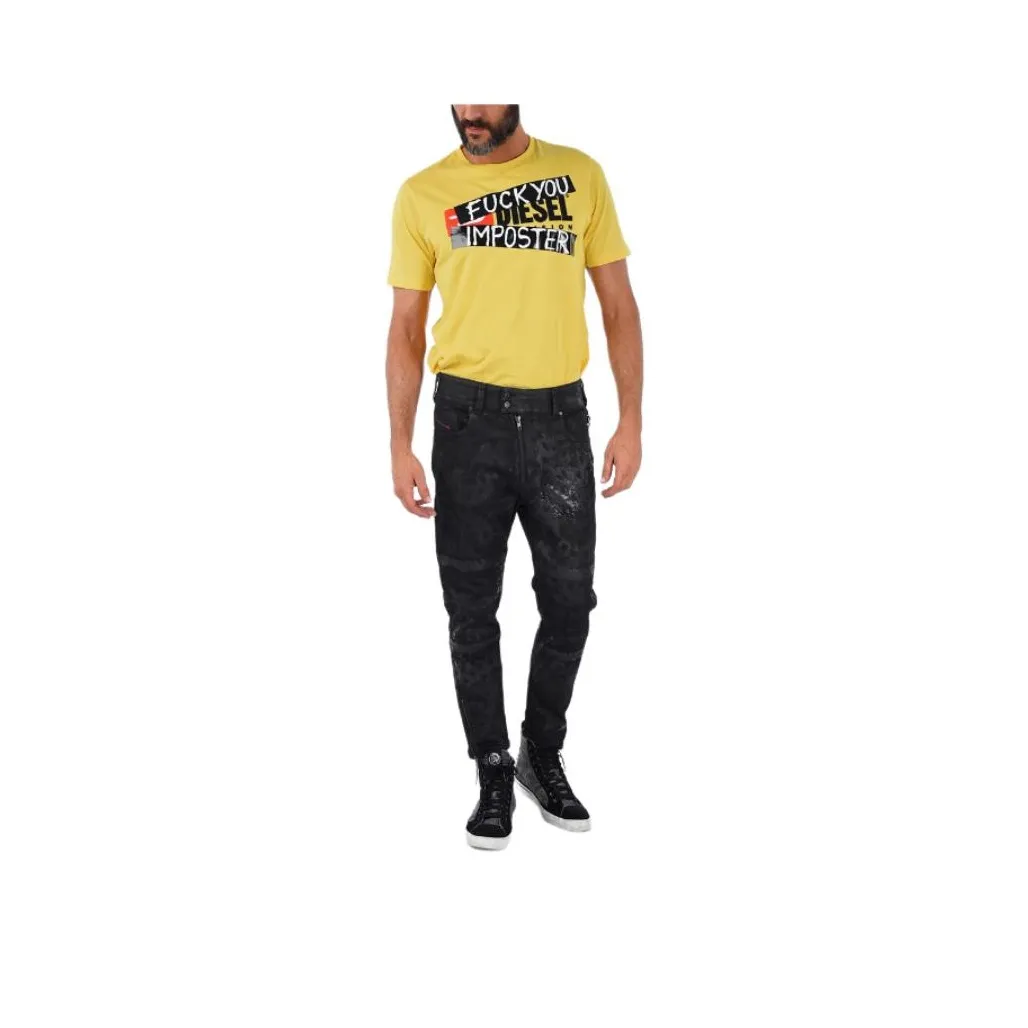 DIESEL Мужские черные джинсы