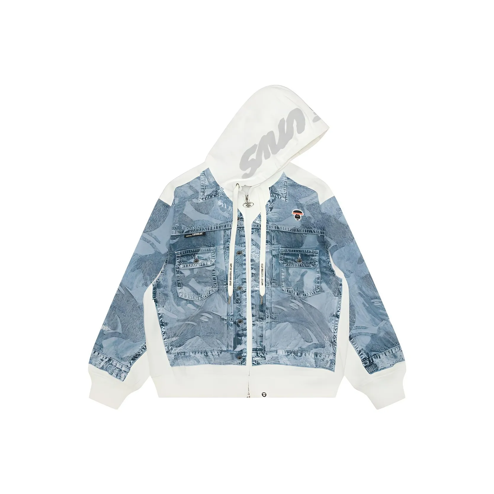 Aape By *A Bathing APE® Cotton Zip up Hoodie