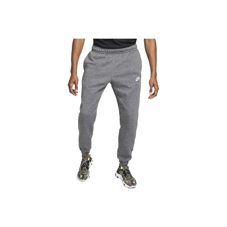 Nike Carbon Gray Men's Knitted Training Pants Nike Угольно-серый Мужские Вязаные Тренировочные Штаны