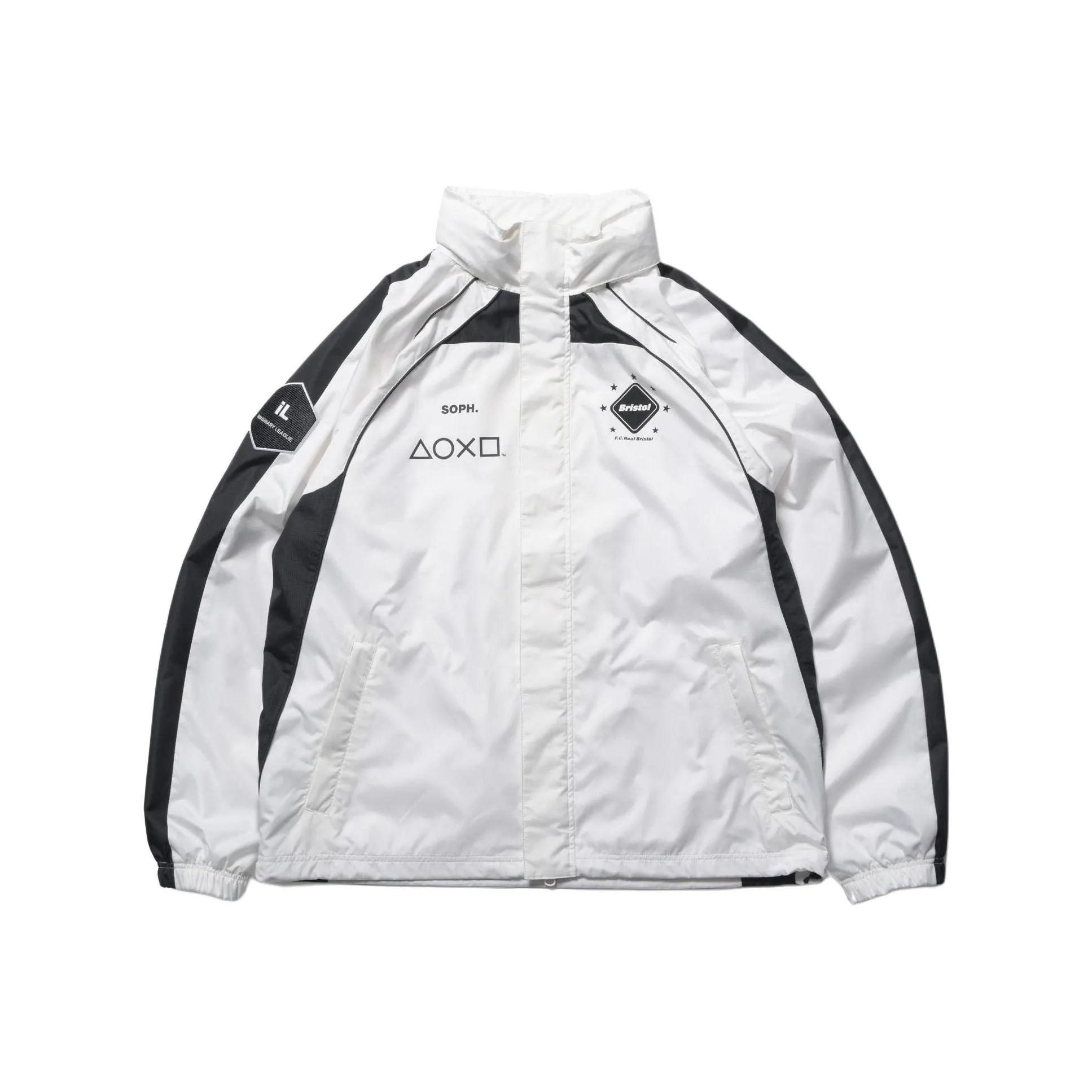 Playstation X F.C Real Bristol PlayStation Co brand Jackets Unisex White
