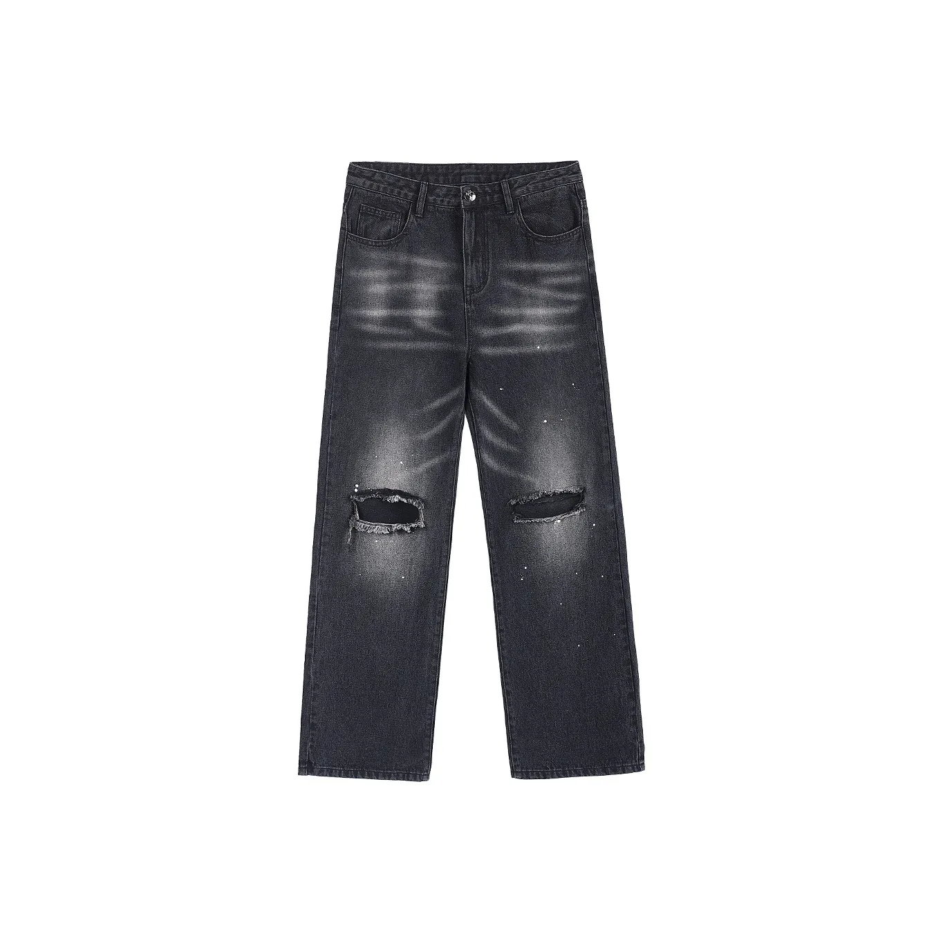 STK SMALL TOWN KID Jeans Unisex Washed Black