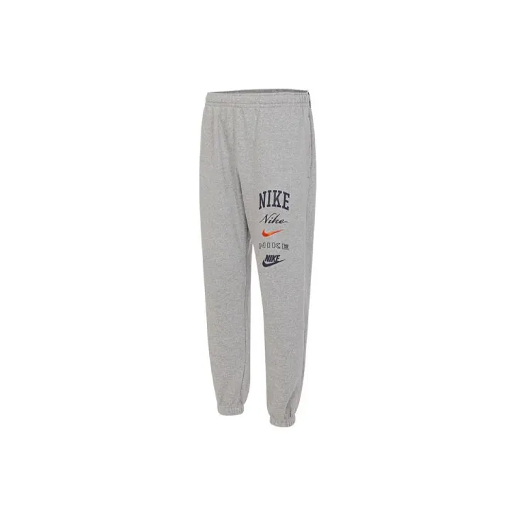 Nike Knitted Sports Pants Men's Gray
