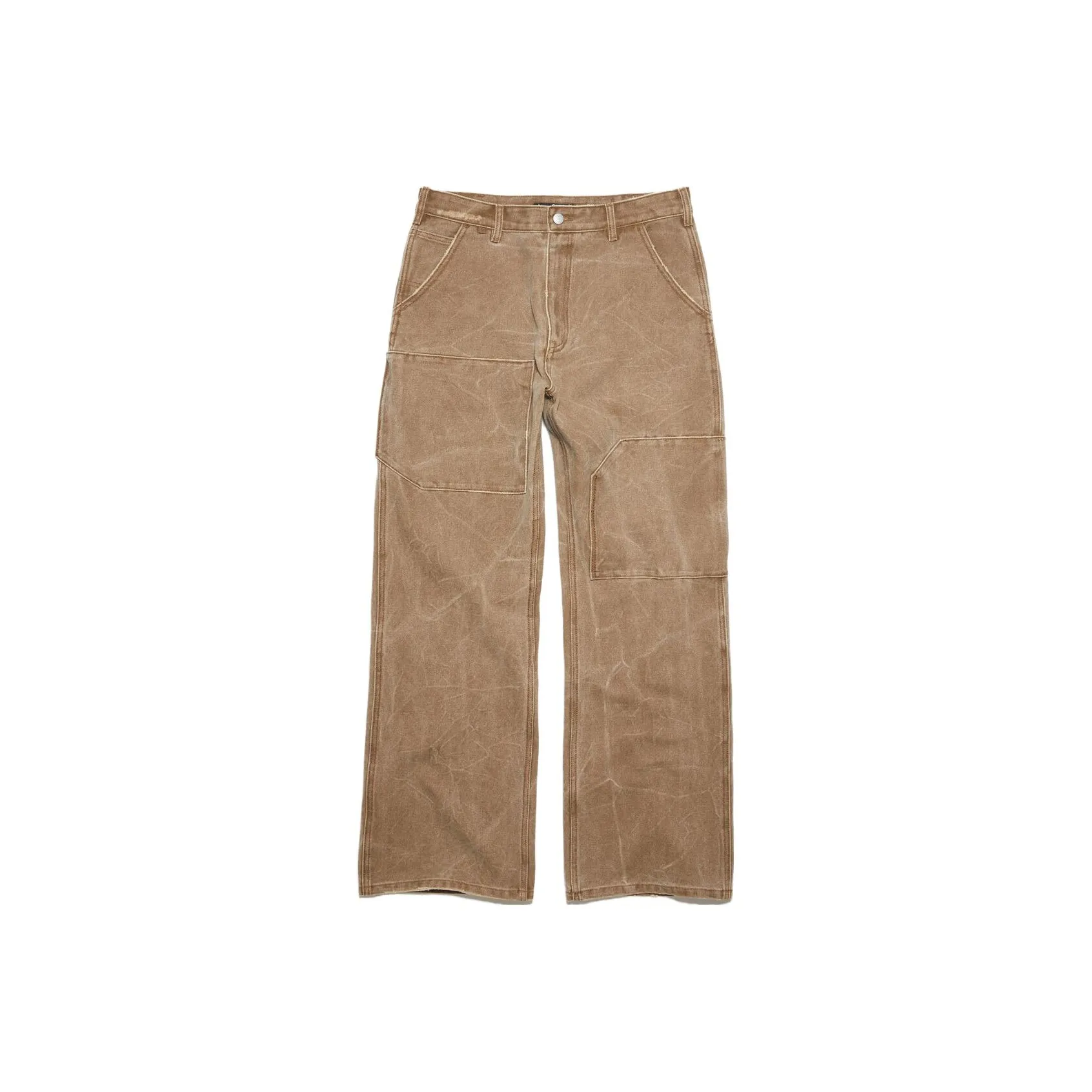 Acne Studios Distress Detailed Wide-Leg Pants