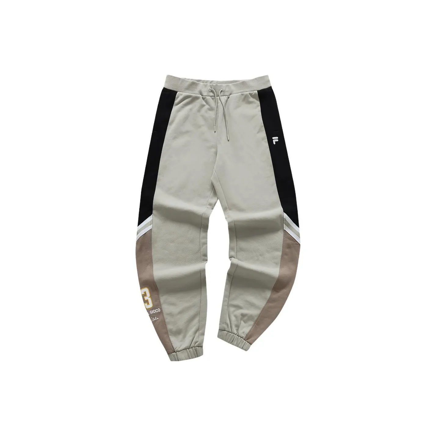 FILA FUSION UNIFORM Knitted Sports Pants Men's Gray