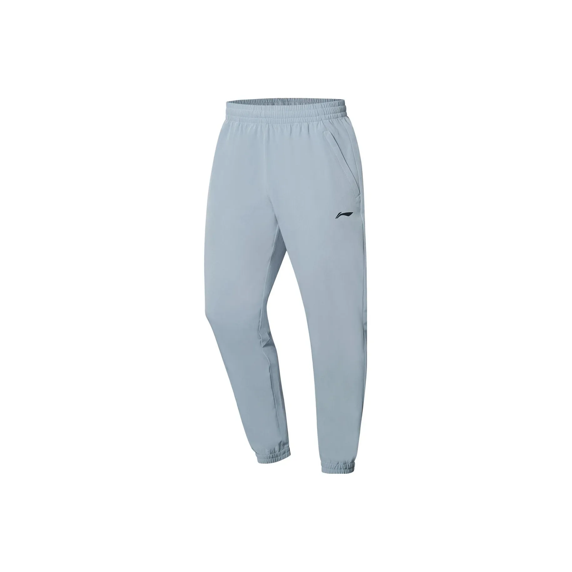 LiNing Table Tennis Series Knitted Sweatpants Unisex Snow Gray