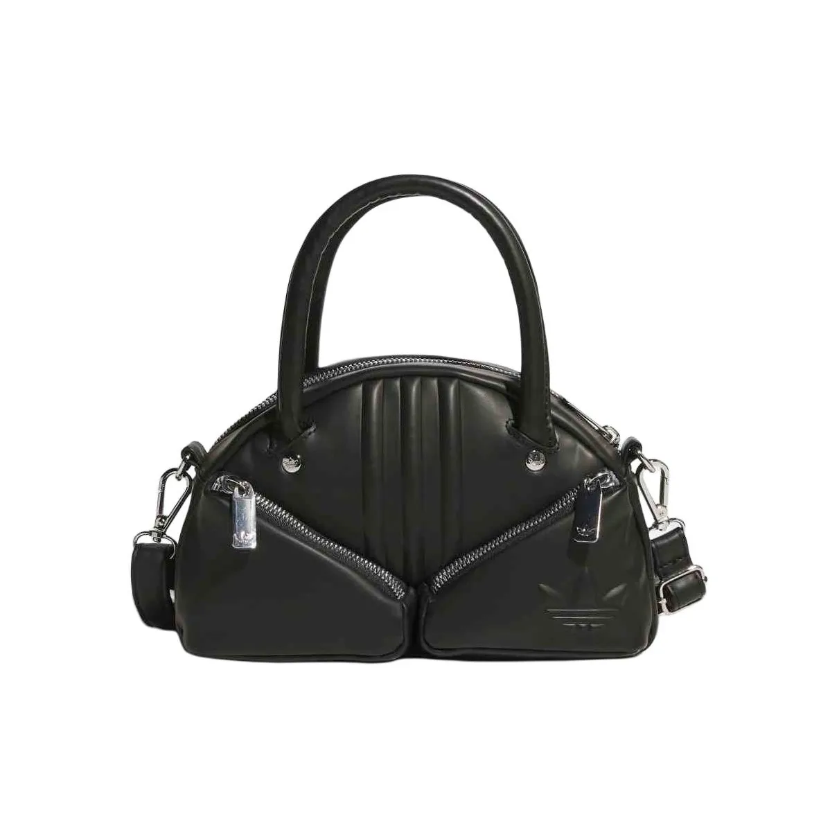 Adidas Originals ПУ (полиуретан) Одно плечо Сумка Маленькая Женская Черная